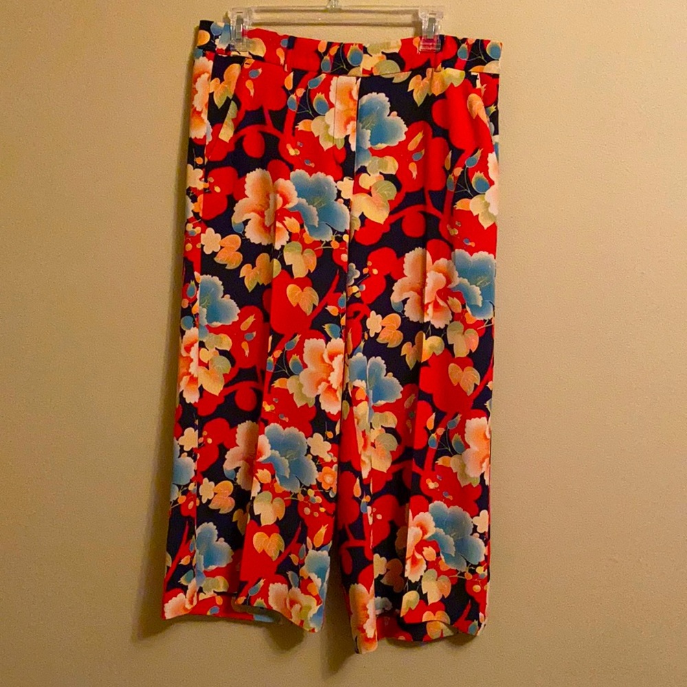 Loft wide leg Capri